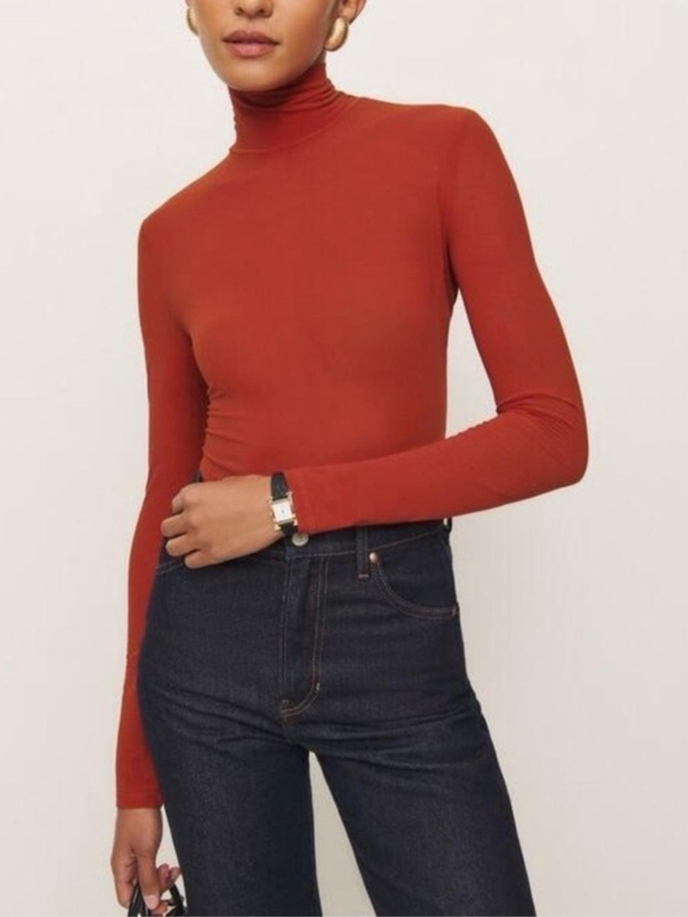 NWT Reformation Cordelia Knit Bodysuit Sz Small